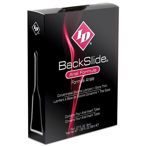 ID BACKSLIDE - ANAL INSERT 4 TUBES 8ML - 53Xshop