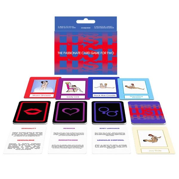 KHEPER GAMES - LUST THE PASSIONATE CARD GAME. EN, ES - 53Xshop