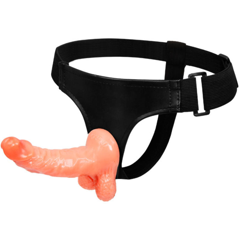 BAILE - HARNESS WITH REALISTIC PENIS AND ULTRA PASSIONATE ADJUSTABLE PANTIES 15.5 CM - 53Xshop