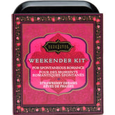 KAMASUTRA - WEEKENDER TIN KIT STRAWBERRY DREAMS STRAWBERRY - 53Xshop