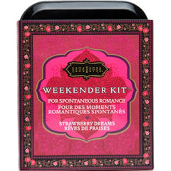 KAMASUTRA - WEEKENDER TIN KIT STRAWBERRY DREAMS STRAWBERRY - 53Xshop