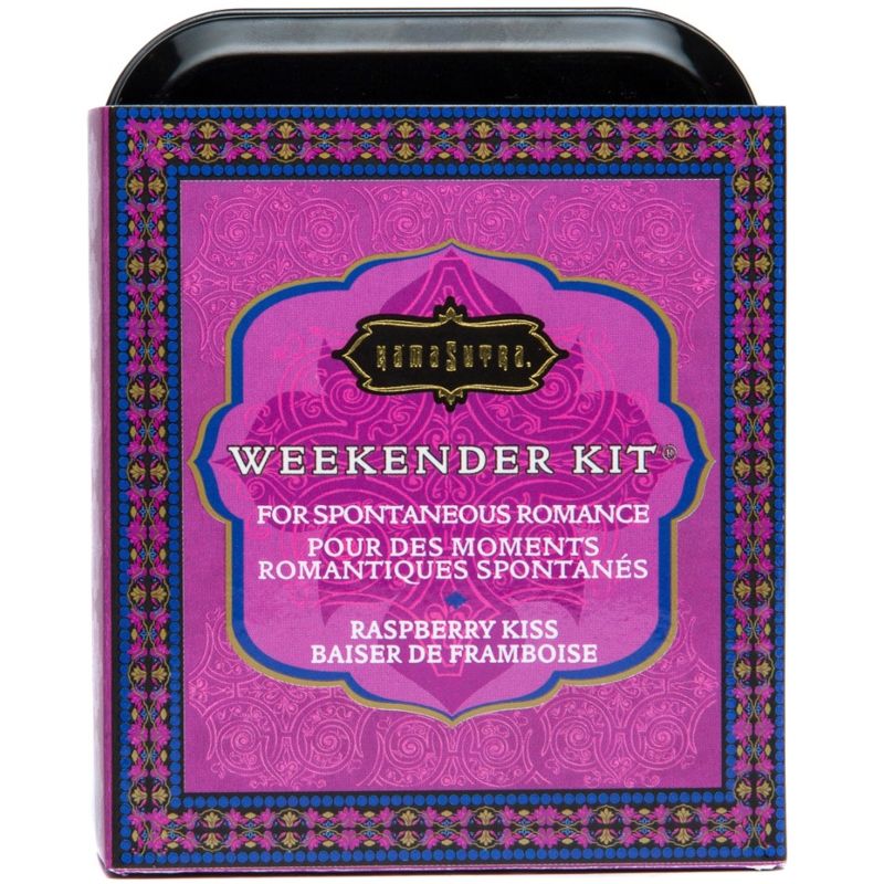 KAMASUTRA - WEEKENDER TIN KIT RASPBERRY KISS RASPBERRY - 53Xshop
