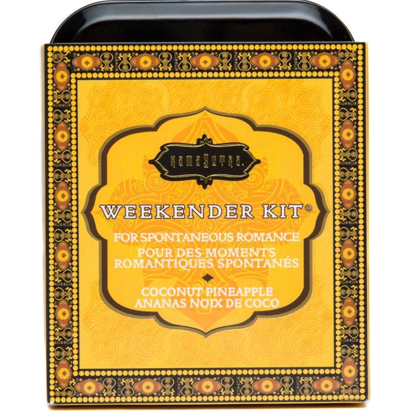 KAMASUTRA - WEEKENDER TIN KIT COCONUT AND PINEAPPLE - 53Xshop