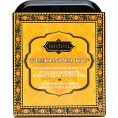 KAMASUTRA - WEEKENDER TIN KIT COCONUT AND PINEAPPLE - 53Xshop