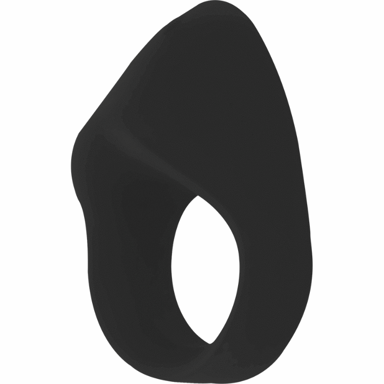 INTENSE - OTO BLACK RECHARGEABLE VIBRATOR RING - 53Xshop