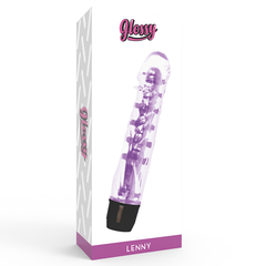 GLOSSY - LENNY VIBRATOR PURPLE - 53Xshop