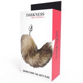 DARKNESS - TAIL BUTT PLUG SILVER - 53Xshop