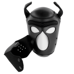 DARKNESS - NEOPRENE DOG MASK WITH REMOVABLE MUZZLE M - 53Xshop