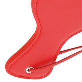 DARKNESS - RED ROUNDED FETISH PADDLE - 53Xshop