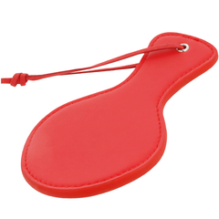 DARKNESS - RED ROUNDED FETISH PADDLE - 53Xshop