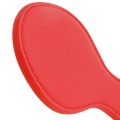 DARKNESS - RED ROUNDED FETISH PADDLE - 53Xshop