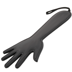 DARKNESS - BLACK FETISH HAND PADDLE - 53Xshop