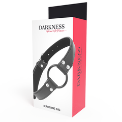 DARKNESS - GAG WITH RING DIAMETER 3.6 CM - 53Xshop