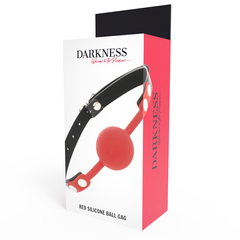 DARKNESS - RED SILICONE GAG - 53Xshop