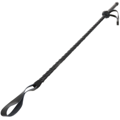 DARKNESS - LEATHER FETISH BDSM WHIP 60CM - 53Xshop