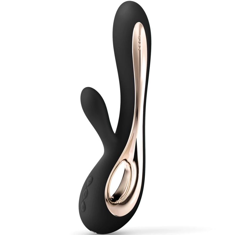 LELO - SORAYA 2 BLACK RABBIT VIBRATOR - 53Xshop