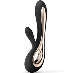 LELO - SORAYA 2 BLACK RABBIT VIBRATOR - 53Xshop