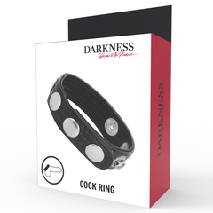 DARKNESS - LEATHER ERECTION RING - 53Xshop