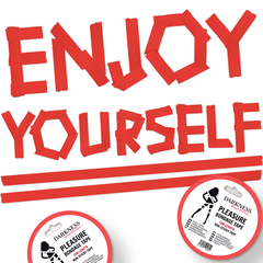 DARKNESS - NON-STICKY RED BONDAGE TAPE 15 M - 53Xshop