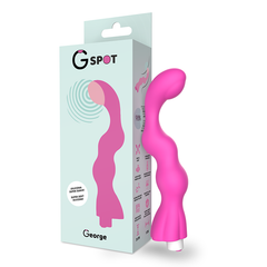 G-SPOT - GEORGE G-SPOT VIBRATOR GUM PINK - 53Xshop
