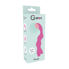 G-SPOT - GEORGE G-SPOT VIBRATOR GUM PINK - 53Xshop