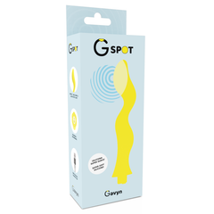 G-SPOT - GAVYN G-SPOT VIBRATOR YELLOW - 53Xshop