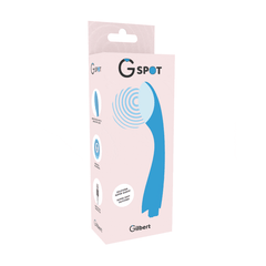 G-SPOT - GYLBERT TURQUOISE BLUE G-SPOT VIBRATOR - 53Xshop