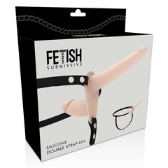 FETISH SUBMISSIVE HARNESS - DOUBLE PENETRATION FLESH - 53Xshop