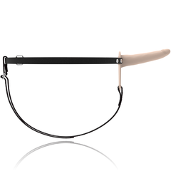 FETISH SUBMISSIVE HARNESS - FLESH SILICONE 15 CM - 53Xshop