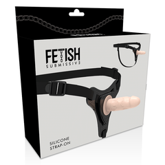 FETISH SUBMISSIVE HARNESS - FLESH REALISTIC SILICONE 12.5 CM - 53Xshop