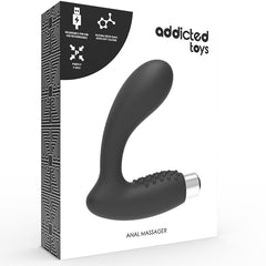 ADDICTED TOYS - PROSTATIC VIBRATOR RECHARGEABLE MODEL 5 - BLACK - 53Xshop