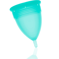 STERCUP - FDA SILICONE MENSTRUAL CUP AQUAMARINE - SIZE S - 53Xshop