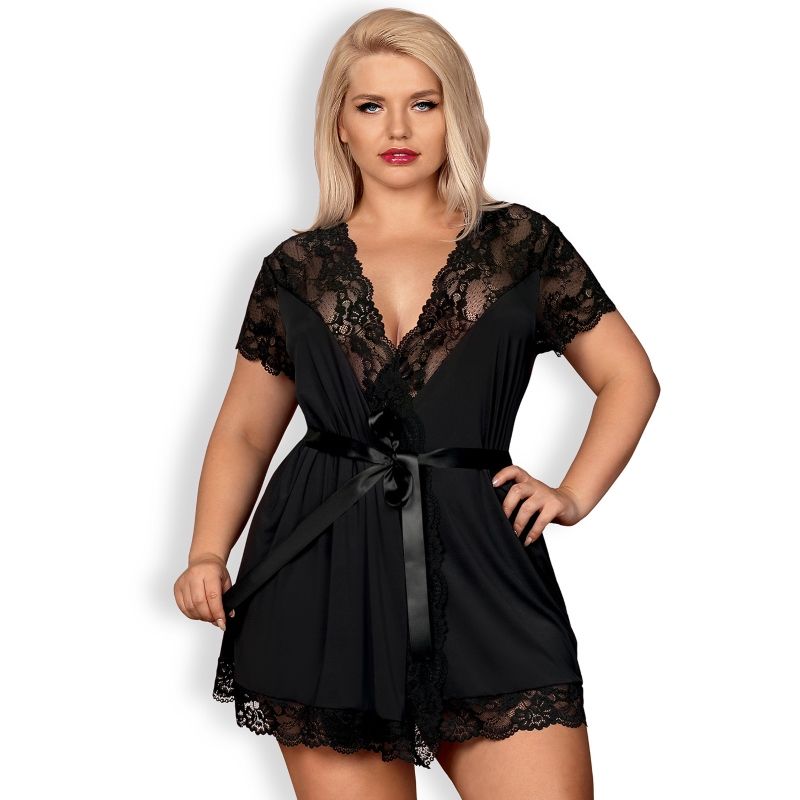 OBSESSIVE - 810-PEI-1 PEIGNOIR XXL - 53Xshop