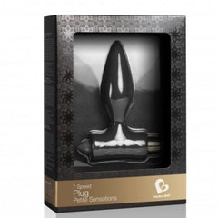 ROCKS-OFF - PETITE SENSATIONS ANAL PLUG FOR BEGINNERS - BLACK - 53Xshop