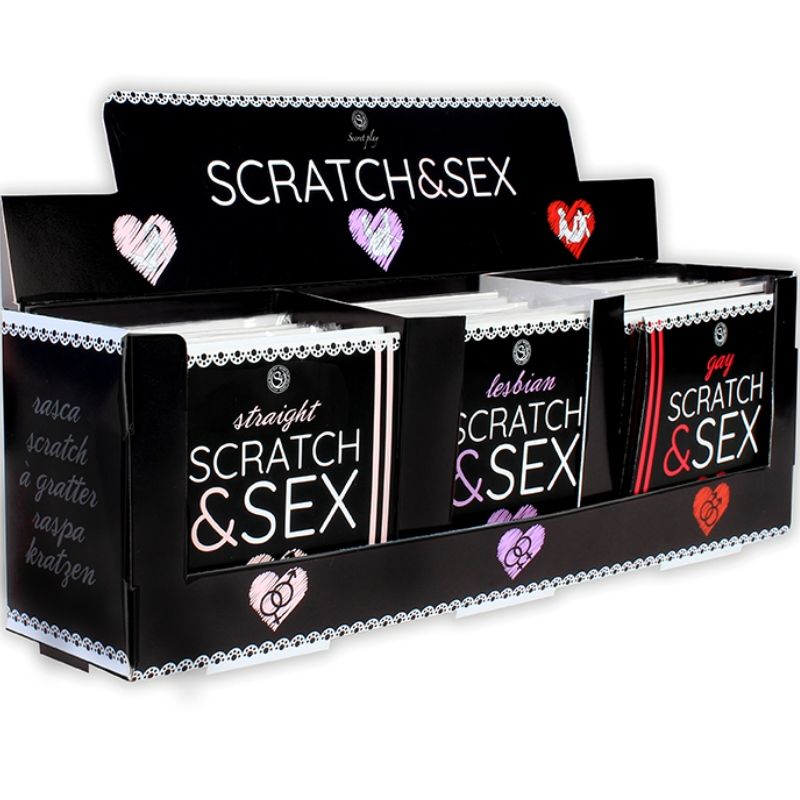 SECRETPLAY - DISPLAY + POSTURES SCRATCH & SEX (ES/EN/FR/PT/DE) - 53Xshop