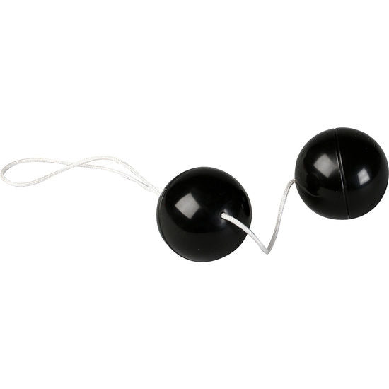 SEVEN CREATIONS - SUPERSOFT ORGASMIC BALLS BLACK - 53Xshop