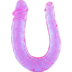 SEVEN CREATIONS - PENIS WITH TWO FLEXIBLE JELLY HEADS - 53Xshop