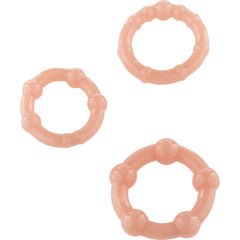 SEVEN CREATIONS - SET OF THREE SKIN PENIS RINGS - 53Xshop