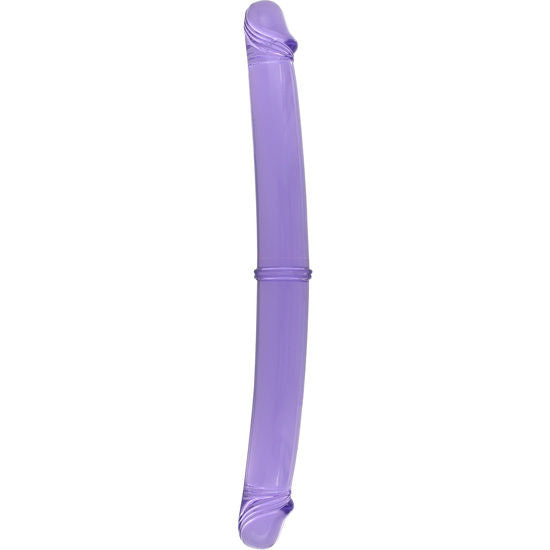 SEVEN CREATIONS - DOUBLE PENIS 30 CM PURPLE - 53Xshop