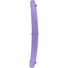 SEVEN CREATIONS - DOUBLE PENIS 30 CM PURPLE - 53Xshop