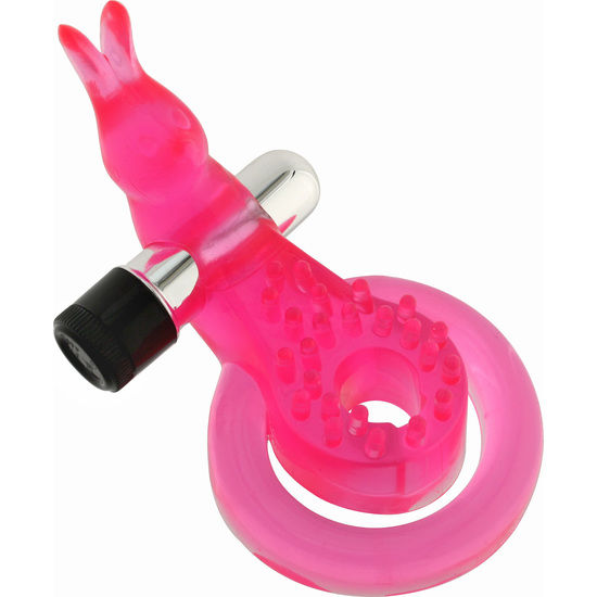 SEVEN CREATIONS - PINK BUTTERFLY PENIS AND TESTICLE RING - 53Xshop