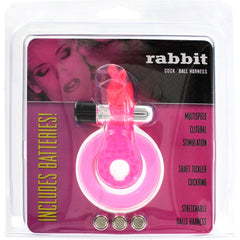 SEVEN CREATIONS - PINK BUTTERFLY PENIS AND TESTICLE RING - 53Xshop