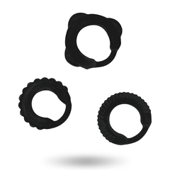 ADDICTED TOYS - C-RING SET BLACK - 53Xshop