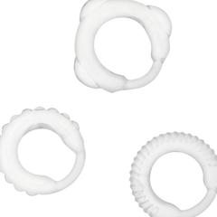 ADDICTED TOYS - C-RING SET CLEAR - 53Xshop