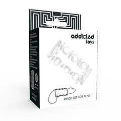 ADDICTED TOYS - PENIS SLEEVE CLEAR - 53Xshop