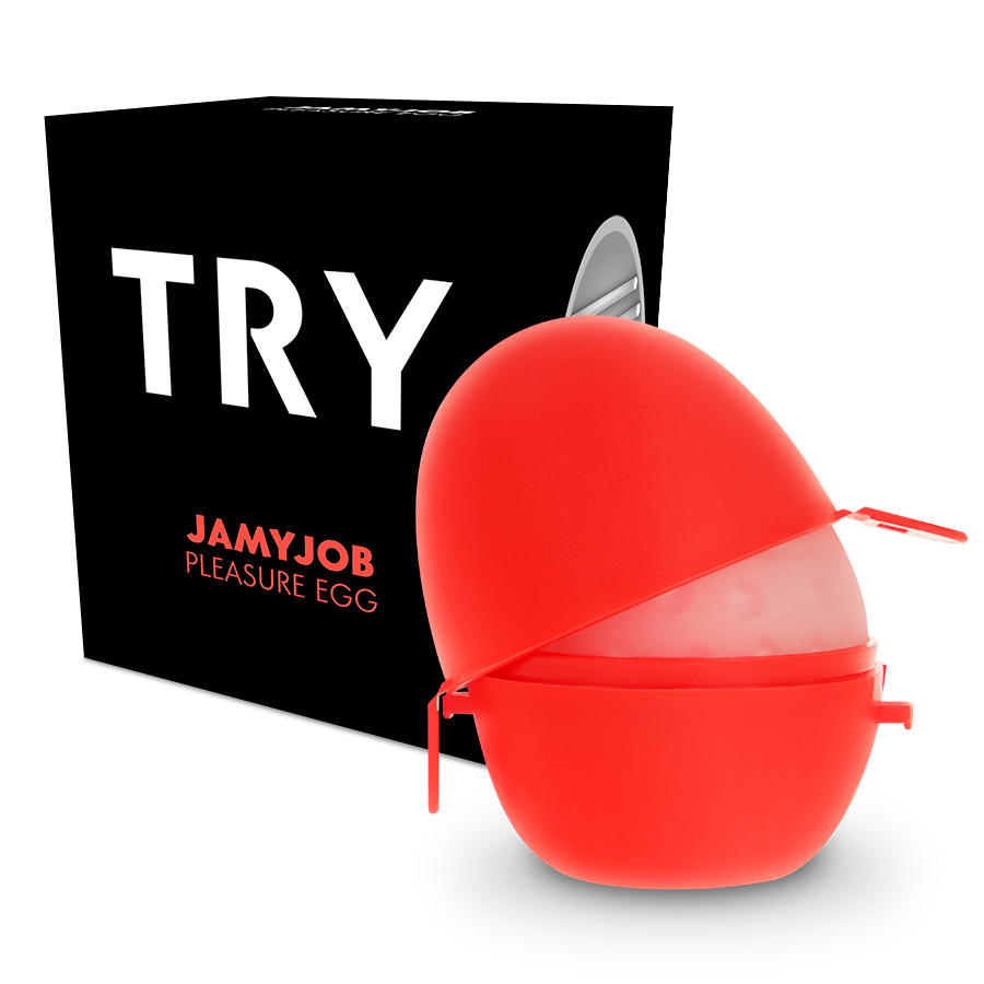JAMYJOB - EGG MASTURBATOR BLACK VERSION DISCRETT - 53Xshop