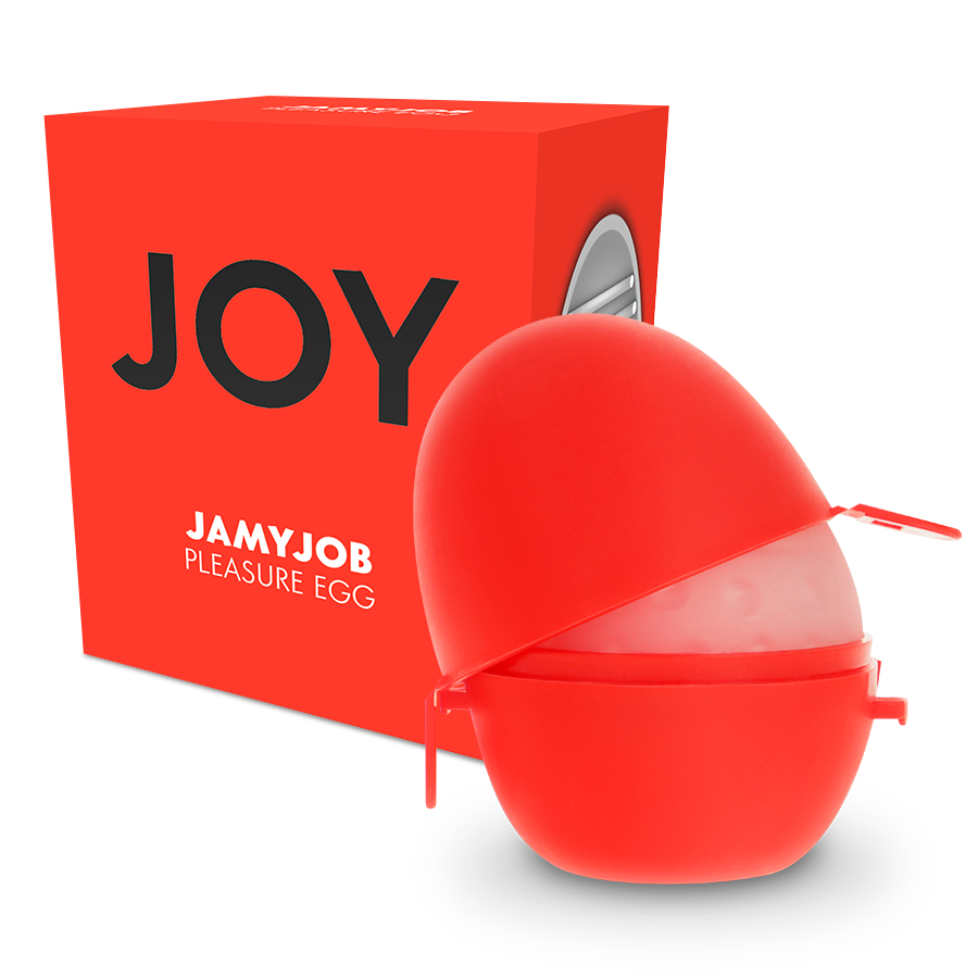 JAMYJOB - EGG MASTURBATOR RED VERSION DISCRETT - 53Xshop