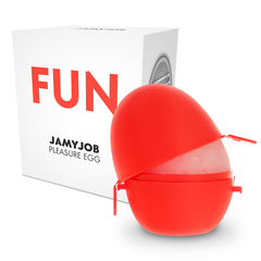 JAMYJOB - EGG MASTURBATOR RED EDITION DISCRETT - 53Xshop