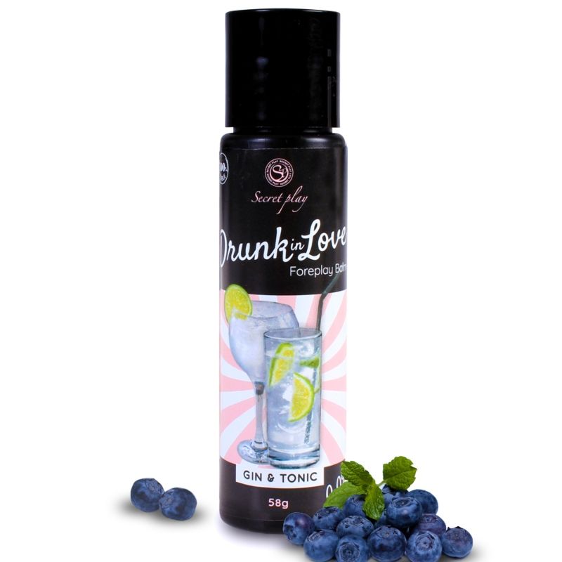 SECRETPLAY - LUBRICANT DRUNK IN LOVE GIN&TONIC 60 ML - 53Xshop