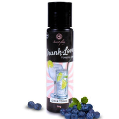 SECRETPLAY - LUBRICANT DRUNK IN LOVE GIN&TONIC 60 ML - 53Xshop